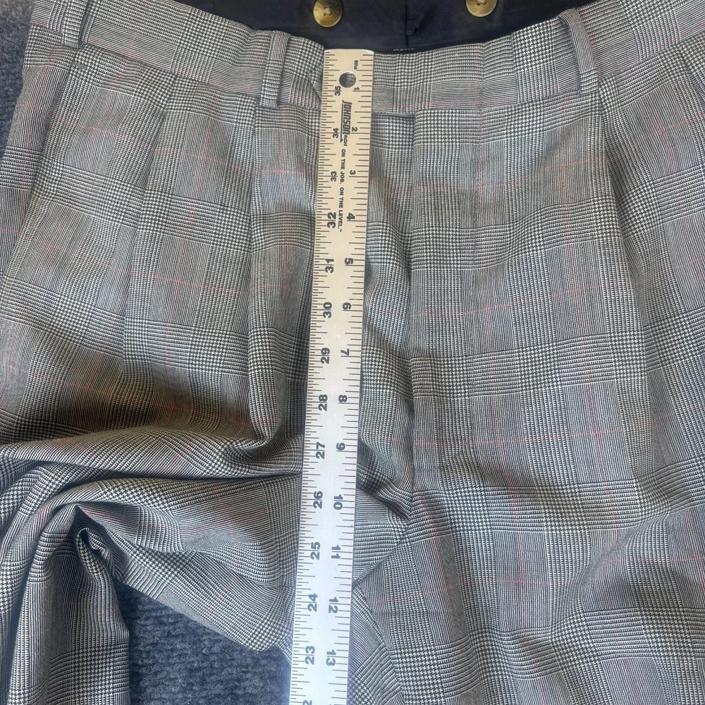 Brooks Brothers Lands' End Blazer Suit Set Mens 40R/34 Gray Glen Plaid Wool
